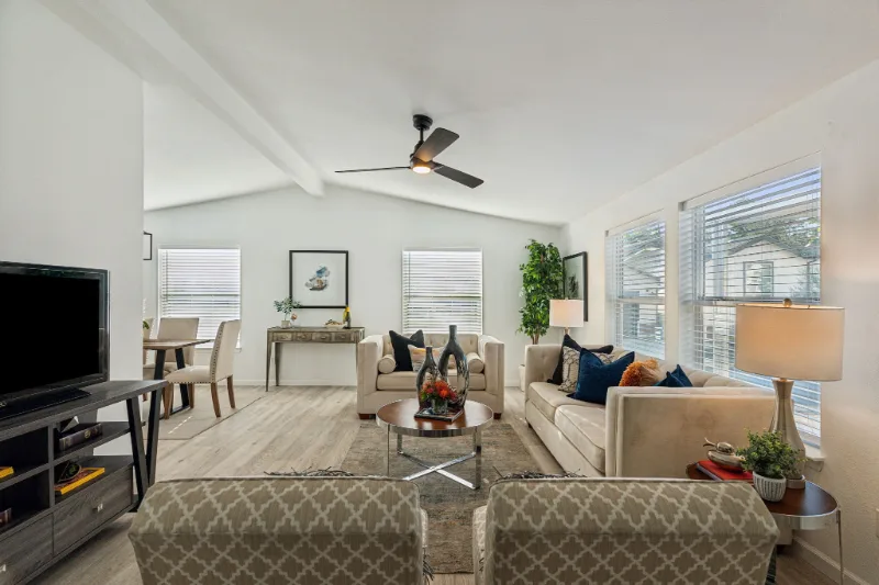 Illustrative manufactured home exterior example 11