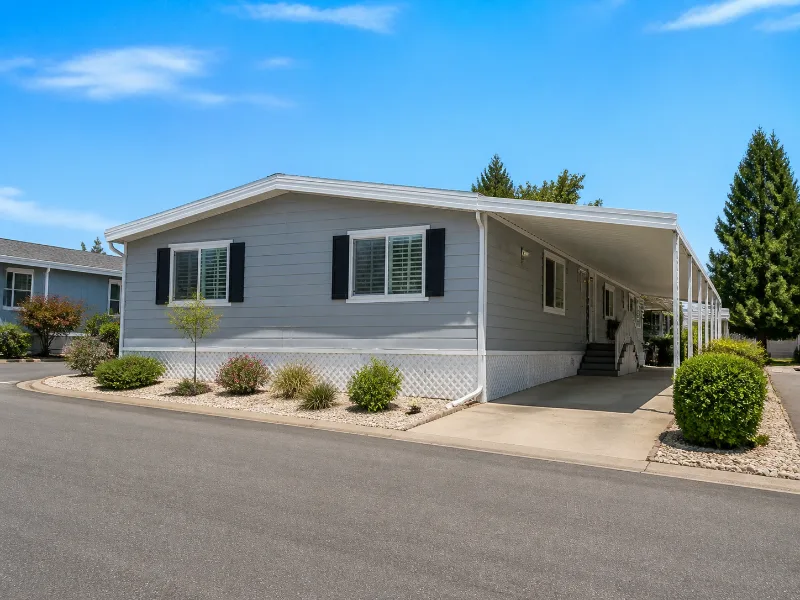 Illustrative manufactured home exterior example 7